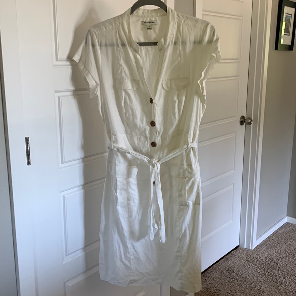 Banana Republic Factory Linen/Cotton Dress